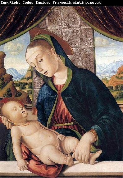 Giovanni Santi Virgin and Child